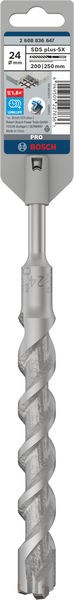 Broca para martillo PRO SDS plus-5X, 24 x 200 x 250 mm