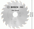 Hoja de sierra circular PRO Wood cordless, 85 x 1,1 x 15 mm