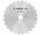 Hoja de sierra circular PRO Wood cordless, 160 x 1,5 x 20 mm, T24