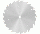 Hoja de sierra circular PRO Wood cordless, 165 x 1,5 x 10 mm, T24