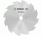 Hoja de sierra circular PRO Wood cordless, 165 x 1,5 x 15,875 mm, T12