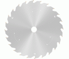 Hoja de sierra circular PRO Wood cordless, 165 x 1,5 x 15,875 mm, T24