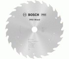 Hoja de sierra circular PRO Wood cordless, 165 x 1,5 x 15,875 mm, T24