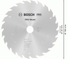 Hoja de sierra circular PRO Wood cordless, 165 x 1,5 x 20 mm, T24