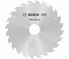 Hoja de sierra circular PRO Wood cordless, 165 x 1,5 x 30 mm, T24