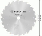 Hoja de sierra circular PRO Wood cordless, 184 x 1,6 x 16 mm, T24