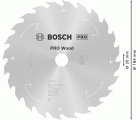 Hoja de sierra circular PRO Wood cordless, 184 x 1,6 x 20 mm, T24
