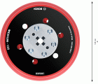 Plato de lija EXPERT Multihole Universal, 125 mm, medio