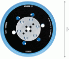 Plato de lija EXPERT Multihole Universal, 125 mm, duro