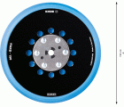 Plato de lija EXPERT Multihole Universal, 150 mm, duro