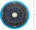 Plato de lija EXPERT Multihole para Bosch, 150 mm, duro