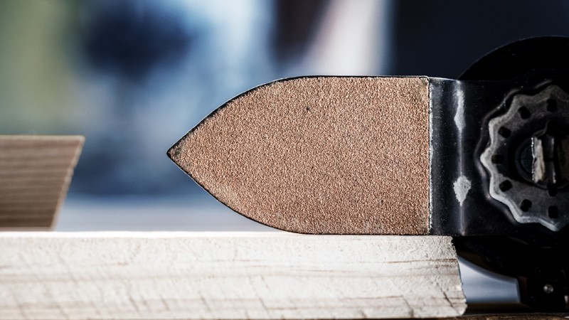 Plato lijador de multiherramienta EXPERT Sanding Finger AVZ 32 RT10 fina de 32 x 53 mm