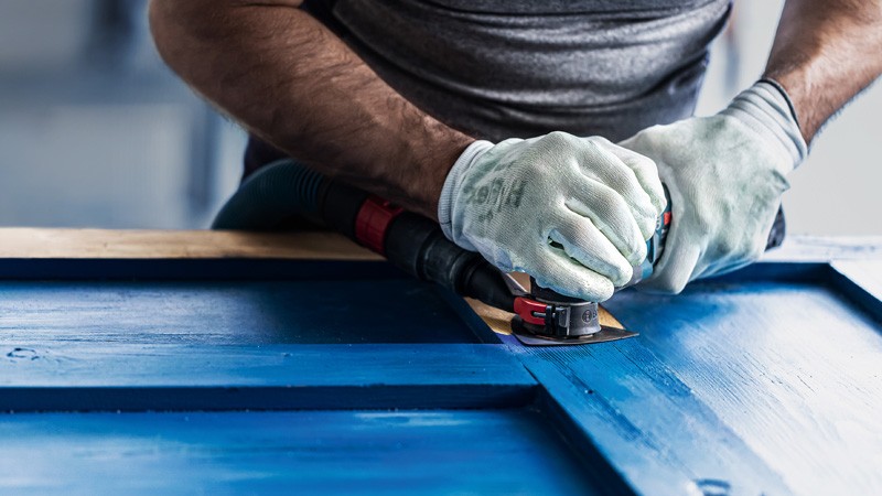 Hoja de multiherramienta EXPERT Sanding Plate MAVZ 116 RT6, 116 mm