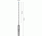 Broca para martillo EXPERT SDS plus-7X de 3,5 x 100 x 165 mm
