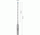 Broca para martillo EXPERT SDS plus-7X de 4 x 100 x 165 mm