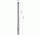 Broca para martillo EXPERT SDS plus-7X de 9 x 100 x 165 mm