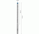 Broca para martillo EXPERT SDS plus-7X de 11 x 150 x 215 mm