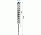 Broca para martillo EXPERT SDS plus-7X de 22 x 200 x 250 mm