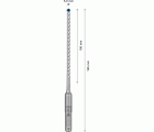 Broca para martillo EXPERT SDS plus-7X de 5 x 100 x 165 mm, 30 unidades