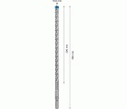 Broca para martillo EXPERT SDS plus-7X de 10 x 200 x 265 mm, 30 unidades