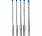 Set de brocas para martillo EXPERT SDS plus-7X de 6/6/8/8/10 mm, 5 unidades