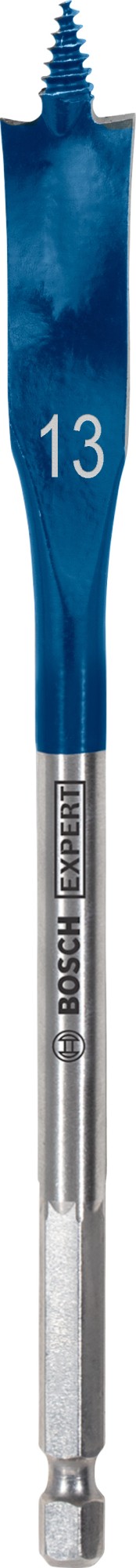 Broca fresadora plana EXPERT Self Cut Speed de 13 x 152 mm