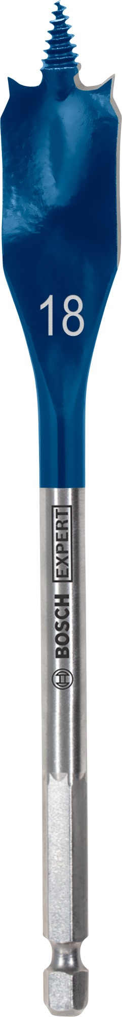 Broca fresadora plana EXPERT Self Cut Speed de 18 x 152 mm