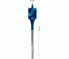 Broca fresadora plana EXPERT Self Cut Speed de 24 x 152 mm
