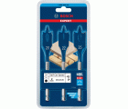 Set de brocas fresadoras planas EXPERT Self Cut Speed de 20/22/25 mm, 3 unidades