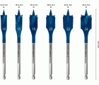 Set de brocas fresadoras planas EXPERT Self Cut Speed de 14/16/18/20/22/24 mm, 6 unidades