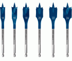 Set de brocas fresadoras planas EXPERT Self Cut Speed de 14/16/18/20/22/24 mm, 6 unidades