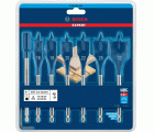 Set de brocas fresadoras planas EXPERT Self Cut Speed de 16/18/20/22/25/32 mm, 7 unidades