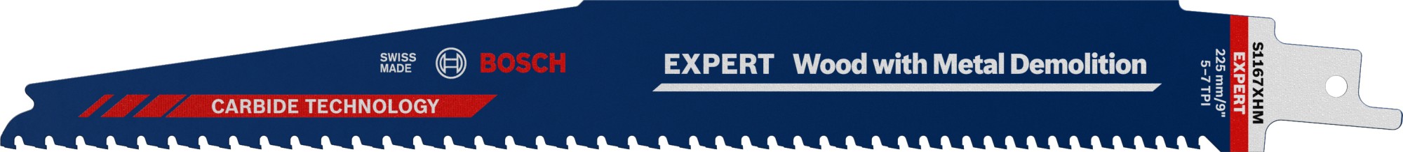 Hoja de sierra sable EXPERT Wood with Metal Demolition S1167XHM 1 uds.