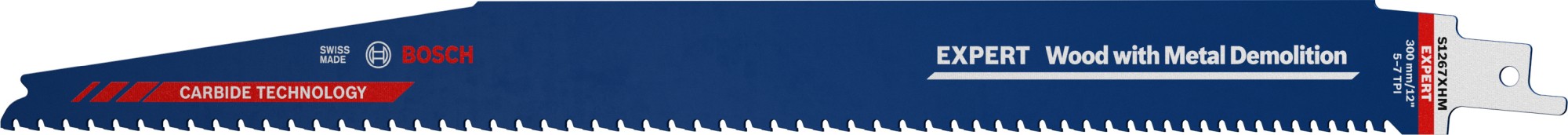 Hoja de sierra sable EXPERT Wood with Metal Demolition S1267XHM 10 uds.