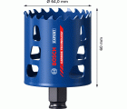 Sierra de corona EXPERT Tough Material de 64 x 60 mm