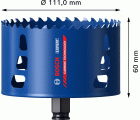 Sierra de corona EXPERT Tough Material de 111 x 60 mm