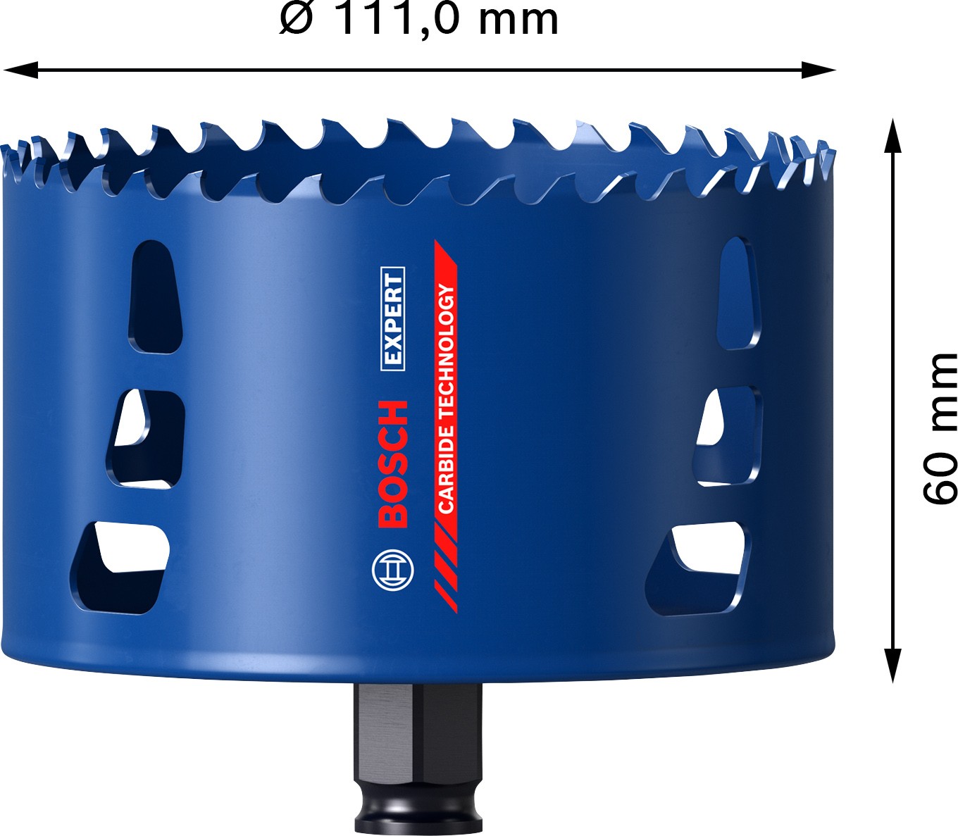 Sierra de corona EXPERT Tough Material de 111 x 60 mm