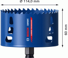 Sierra de corona EXPERT Tough Material de 114 x 60 mm
