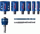 Set de sierras de corona EXPERT Multi Material de 22/25/35/40/51/68 mm, 9 uds.