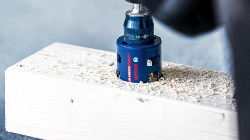 Sierra de corona EXPERT Construction Material de 73 x 60 mm