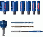 Set de sierra de corona EXPERT Construction Material de 20/25/32/38/51/64 mm, 10 unidades