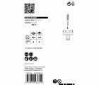 Sierra de corona EXPERT Sheet Metal de 22 x 5 mm