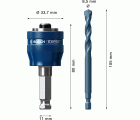 Sistema EXPERT Power Change Plus de 11 mm para sierra de corona, broca de TCT de 8,5 x 105 mm, 2 uds.