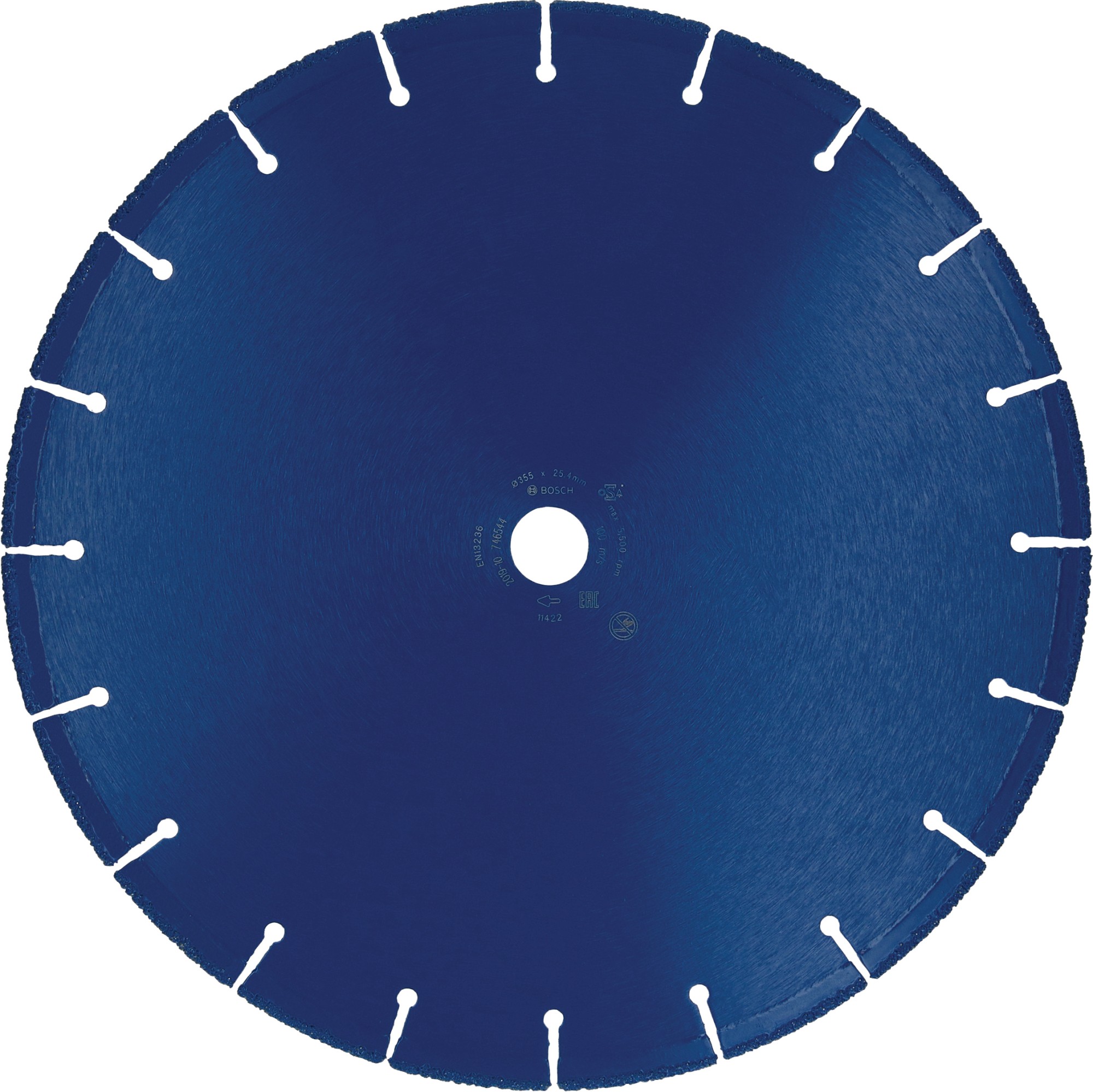 Disco de corte EXPERT Diamond Metal Wheel de gran tamaño de 355 x 25,4 mm