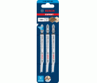 Hoja de sierra de calar EXPERT 'Wood 2-side clean' T 308 B, 3 unidades