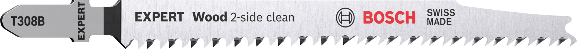 Hoja de sierra de calar EXPERT 'Wood 2-side clean' T 308 B, 3 unidades