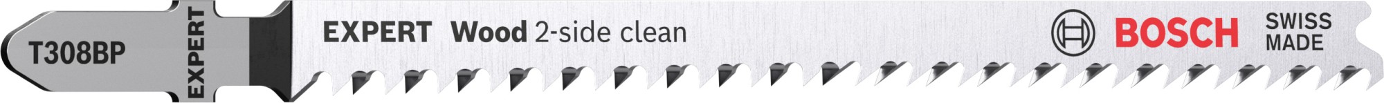 Hoja de sierra de calar EXPERT Wood 2-side clean T308BP, 5 uds.
