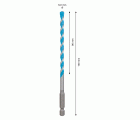 Broca EXPERT HEX-9 MultiConstruction de 6 x 90 x 150 mm