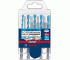 Set de 6 brocas EXPERT HEX-9 MultiConstruction de 5,5/6/6/7/8 mm