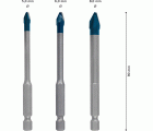 Set de brocas EXPERT Hard Ceramic HEX-9, 5 x 90, 6 x 90, 8 x 90 mm, 3 unidades